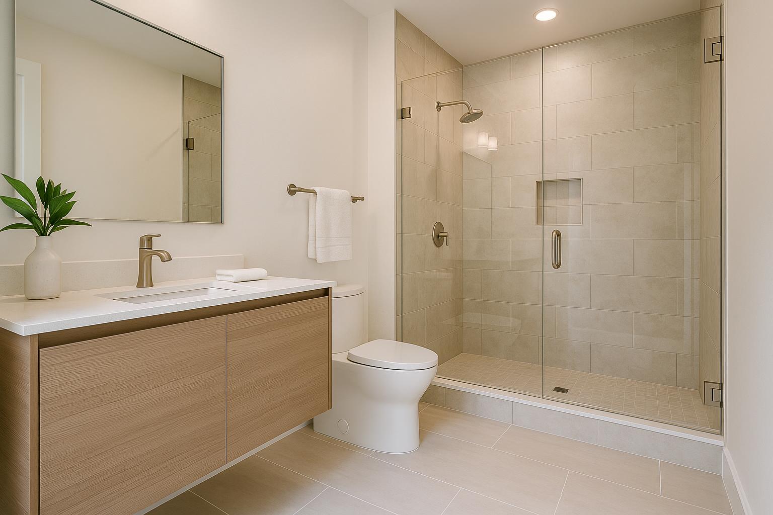 Bathroom Remodeling service by Flint Building Contractors Plantation